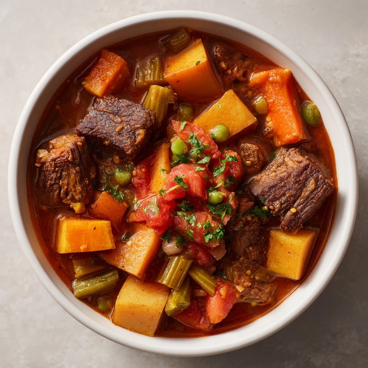 Hearty Beef Barley Soup