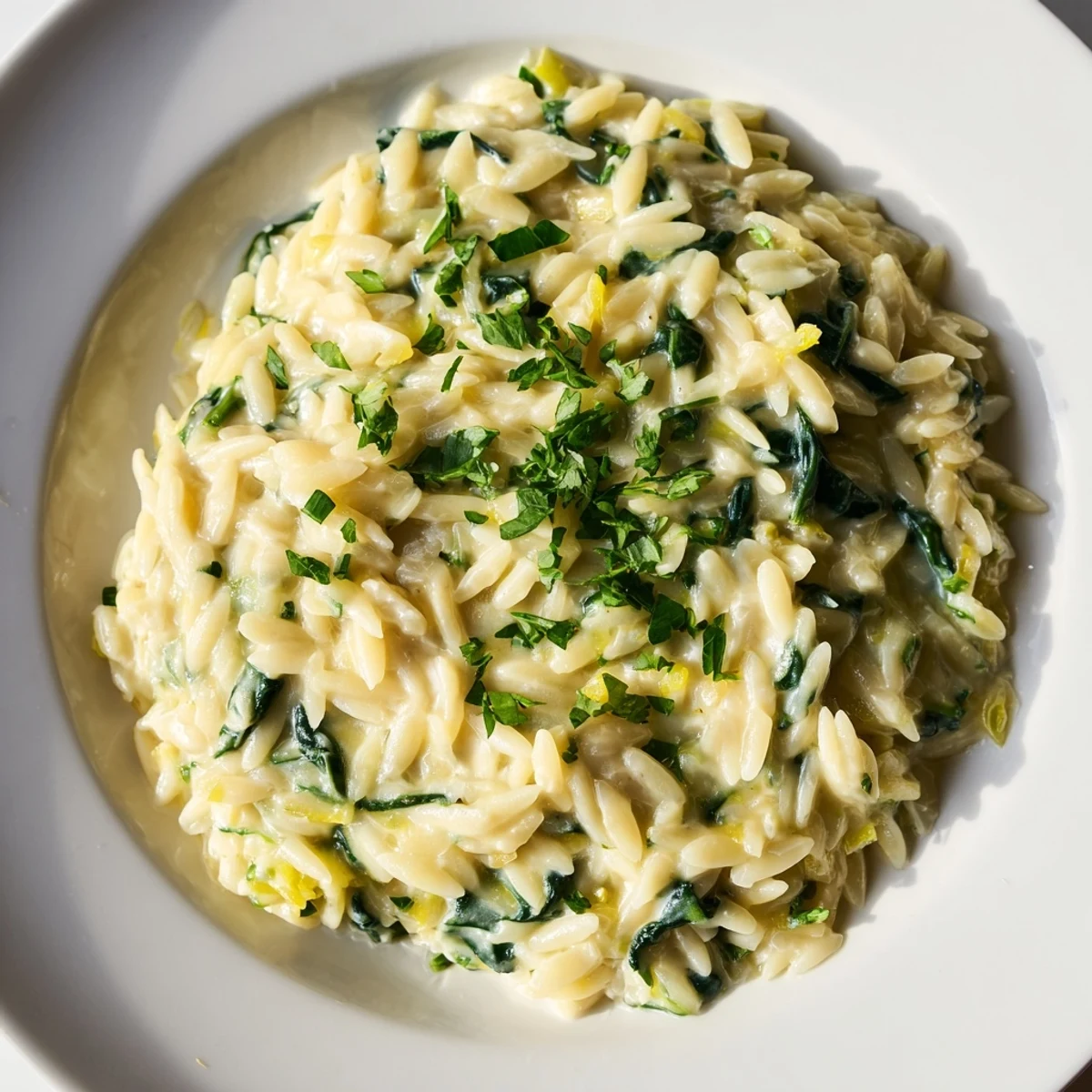 One-Pot Creamy Orzo