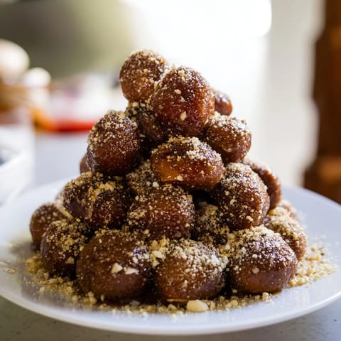 Simple Garlic Honey Pecans