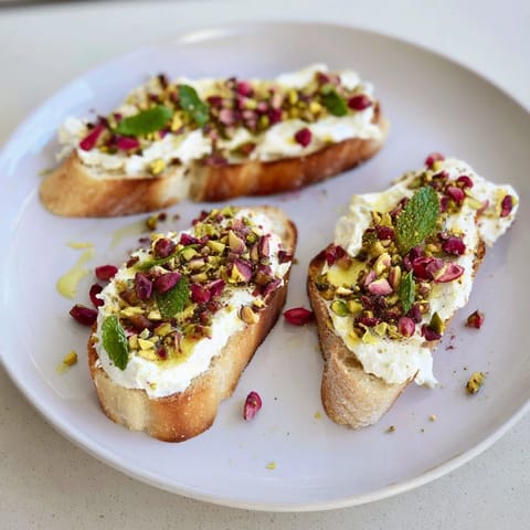 Festive Pomegranate Goat Cheese