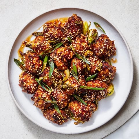 Crispy Honey-Soy Brussels Sprouts