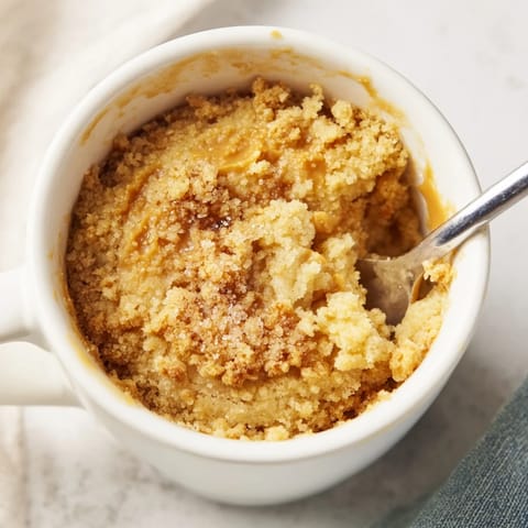 2-Minute Peanut Butter Cake