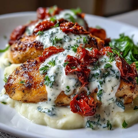Creamy Tuscan Chicken Sun-Dried