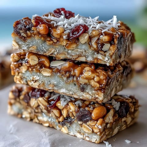 Golden-baked nut-free granola bars made with honey, oats, and coconut—perfect for beach trips or on-the-go energy.