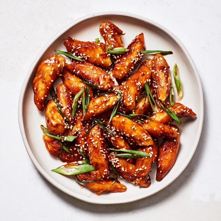 A close-up of glistening Honey-Soy Glazed Brussels Sprouts: tender inside, beautifully caramelized edges.