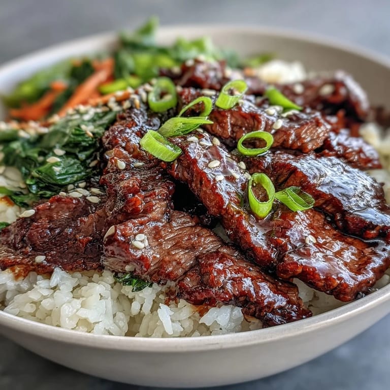 Juicy beef and sautéed broccoli glistening with sweet glaze, ready to be scooped up with chopsticks from steaming rice.
