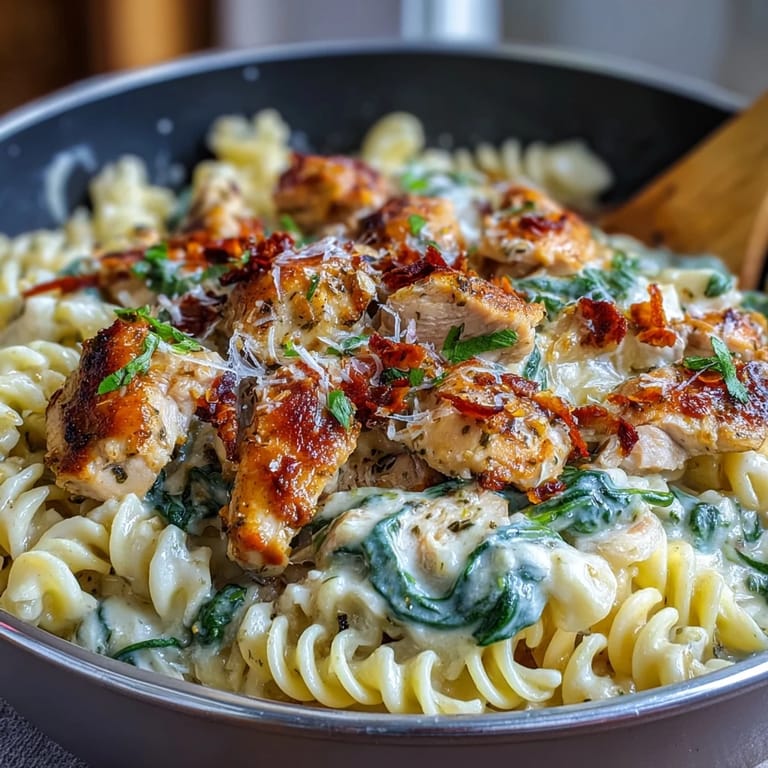 Easy one-pot lemon orzo with tender chicken, fresh spinach, and zesty citrus notes, perfect for busy weeknights.